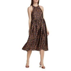NWT BAUM UND PFERDGARTEN Adeva Printed Sleeveless Midi Dress